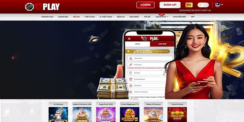 Các tựa game đình đám từ nhà cái 12PLAY